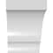 Ekena Millwork 5 1/2-in. W x 8-in. D x 8-in. H Balboa Architectural Grade PVC Knee Brace BRCP055X08X08BOA - alternate 5